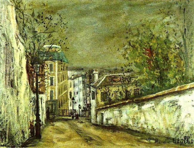 berlioz hus i montmartre, Maurice Utrillo